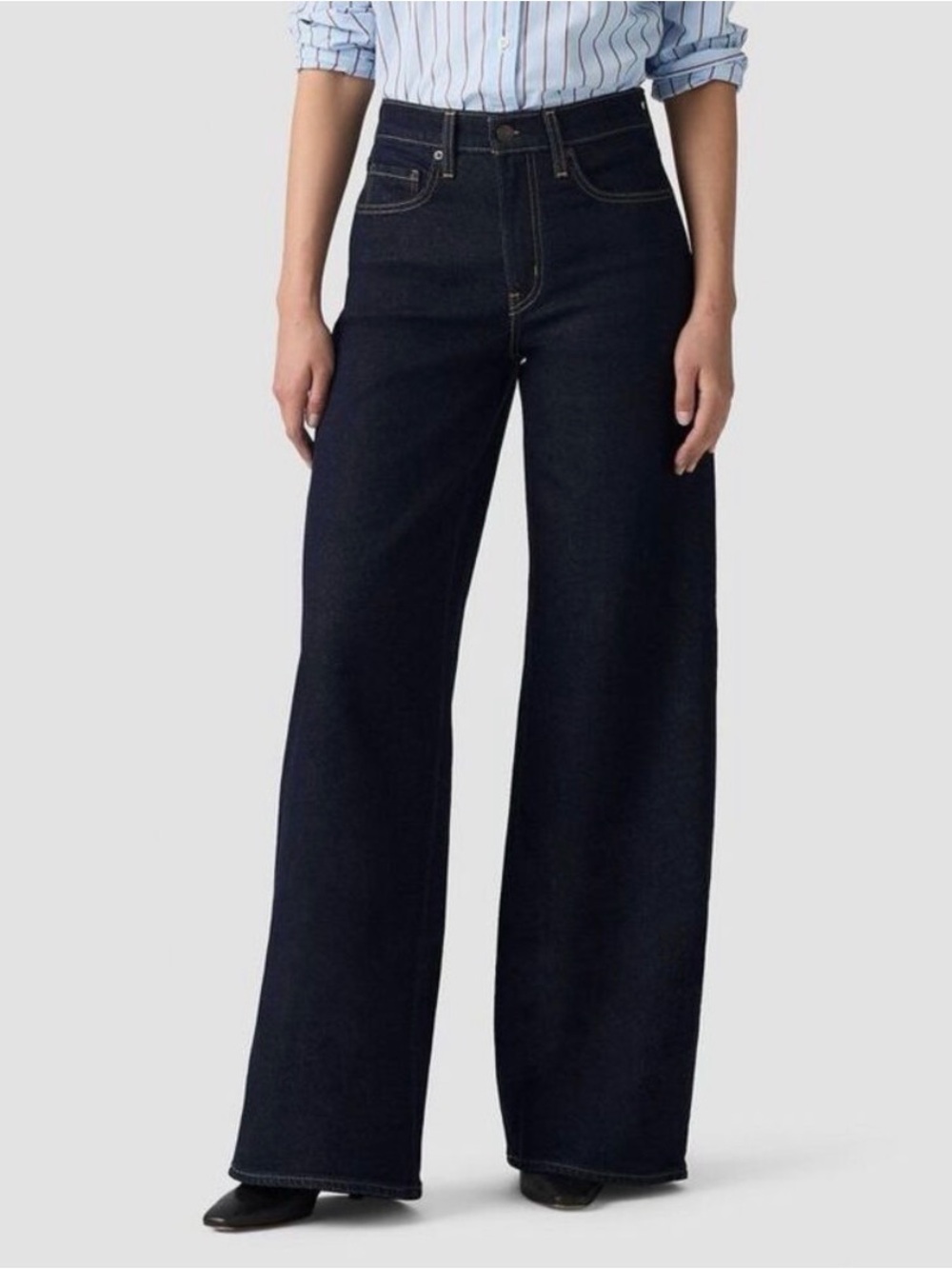 Retro High-Rise Wide-Leg
